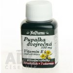 MedPharma Pupalka dvouletá 500 mg + Vitamín E 37 tablet – Hledejceny.cz