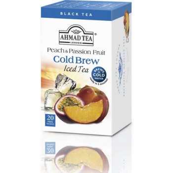 Ahmad Tea Cold Brew Iced Tea Peach & Passion Fruit 20 x 2 g