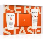 Kérastase Nutritive Vánoční Sada šampon Bain Satin 250 ml + péče 250 ml + termoochranná péče 150 ml – Hledejceny.cz