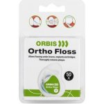 ORBIS ortho floss dentální nit pro čištění rovnátek a implantátů 50 ks – Zboží Dáma