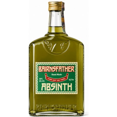 Bairnsfather Absinth 55% 0,5 l (holá láhev) – Zboží Dáma