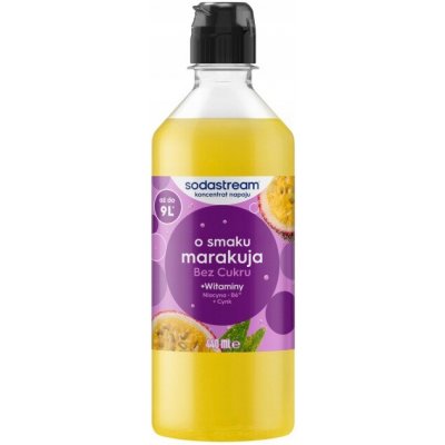 SodaStream Sirup koncentrát do vody Passionfruit Zero marakuja 440 ml – Hledejceny.cz
