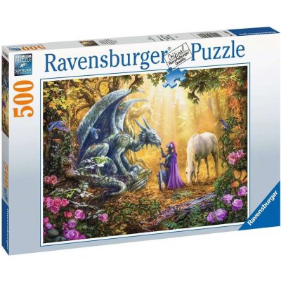 RAVENSBURGER Dračí šepot 500 dílků – Zboží Mobilmania