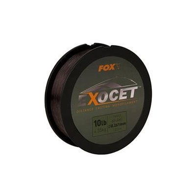FOX Exocet Mono trans khaki 1000 m 0,309 mm 5,90 kg 13 lbs – Hledejceny.cz