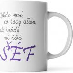 Sablio Hrnek Nikdo neví, co tady dělám, ale každý mi říká šéf espresso 200 ml – Hledejceny.cz