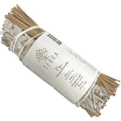 Terra Svazek pro vykuřování White sage a Pine Šalvěj bílá a borovice 10 cm 20-30 g – Hledejceny.cz