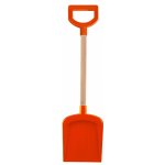 Androni lopata s dřevěnou násadou a rukojetí červená délka 53 cm – Zbozi.Blesk.cz