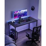 VASAGLE Psací stůl černý 120 x 60 x 76 cm – Zboží Dáma VASAGLE Psací stůl černý 120 x 60 x 76 cm – Zboží Dáma