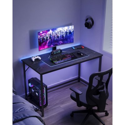 VASAGLE Psací stůl černý 120 x 60 x 76 cm – Zboží Dáma VASAGLE Psací stůl černý 120 x 60 x 76 cm – Zboží Dáma