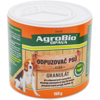 Agrobio Odpuzovač psů granulát Atak 150 g