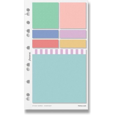Filofax Lepicí bločky Multi náplň osobních A5 diářů – Zboží Dáma