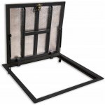 Revizní podlahový poklop Hurtex 800 x 800 mm čtvercový – Sleviste.cz