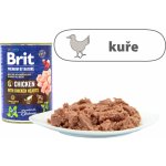 Brit Premium by Nature Dog Chicken With Chicken Hearts 400 g – Zboží Mobilmania