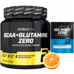 BioTech USA BCAA + Glutamine Zero 480 g – Zboží Dáma