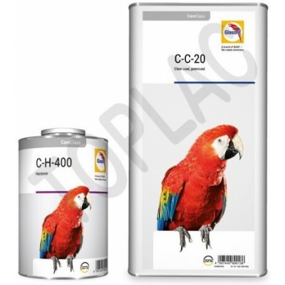 AKCE Glasurit: C-C-20 bezbarvý lak 4L + C-H-400 tužidlo 1L – Sleviste.cz