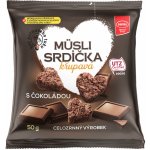 Semix Müsli srdíčka s čokoládou 50g – Zboží Mobilmania