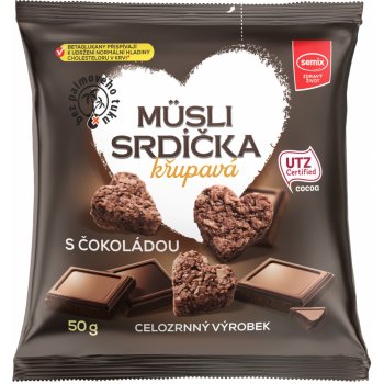 Semix Müsli srdíčka s čokoládou 50g