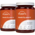 Vitaler's Vitamin D3 4000 IU 240 kapslí – Hledejceny.cz
