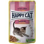 Happy Cat Kitten & Junior Drůbež 85 g – Sleviste.cz