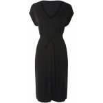 esmara Dámské šaty s podílem lnu černá – Zboží Dáma