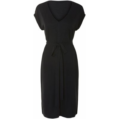 esmara Dámské šaty s podílem lnu černá – Zboží Dáma