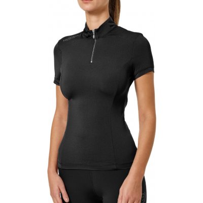 Equestrian Stockholm Funkční triko s krátkým rukávem Air Breeze Sunshirt dámské black edition – Hledejceny.cz