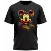 Pánské Tričko Malfini Pánské Tričko LSD Mickey Mouse Černá