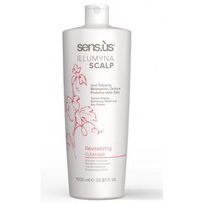 Sens.us Illumyna Scalp Revitalizing Cleanser Posilující šampon 1000 ml