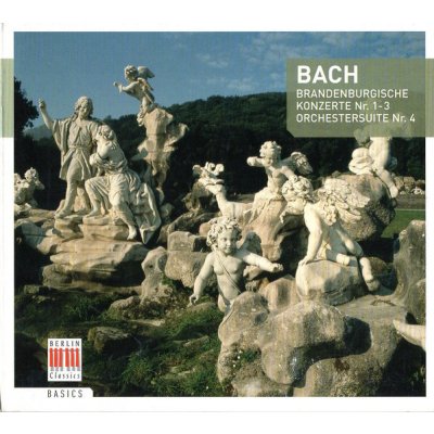 BACH Brandenburg Concertos 1-3 Orchestral Suite 4 CD – Zbozi.Blesk.cz