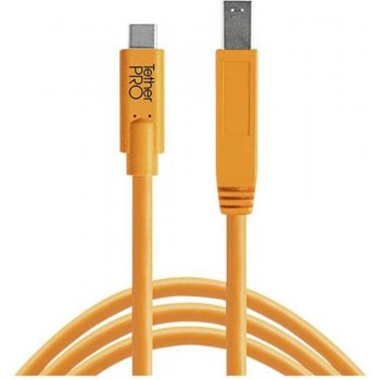 Tether Tools CU5454 USB 3.0 A/Micro B, 4,6m, oranžový