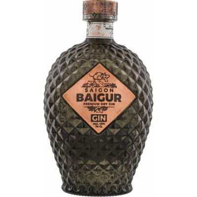 Saigon Baigur Dry Gin 43% 0,7 l (holá láhev) – Zboží Dáma
