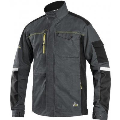 Canis CXS Stretch Blůza pánská tmavě šedo-černá – HobbyKompas.cz