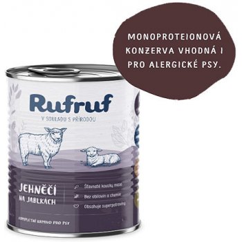 RUFRUF farmářské jehněčí na jablkách 400 g