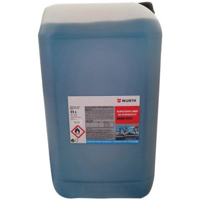 Würth Zimní kapalina do ostřikovačů NANO-TECH -20°C 25 l – Hledejceny.cz