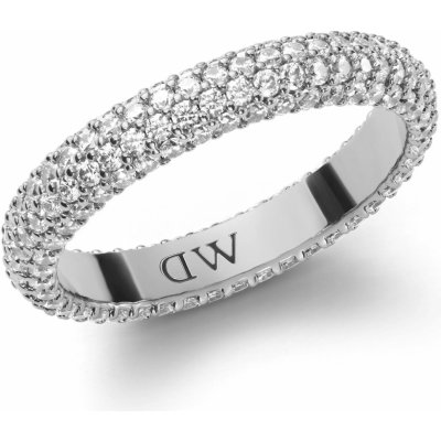 Daniel Wellington ocelový prsten s krystaly Pavé DW0040065 – Zboží Mobilmania