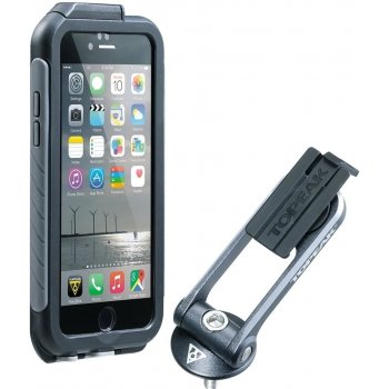 Pouzdro Topeak Weatherproof RideCase w/RideCase Mount iPhone 6/6S - černé/ šedé
