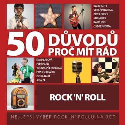 Kompilace - 50 důvodů proč mít rád rock‘n’roll, CD, 2016 – Zboží Mobilmania
