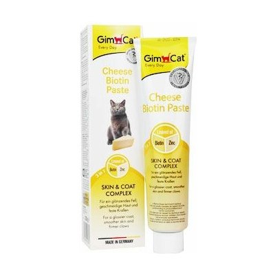 GimCat pasta Cheese Biotin 200 g – Hledejceny.cz
