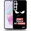 Pouzdro a kryt na mobilní telefon Samsung Picasee Ultimate Case Samsung Galaxy A35 5G Angry Eyes Transparent