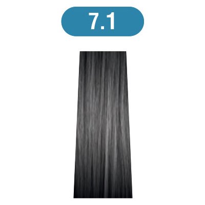 OiVita39 Hair Color Cream Ammonia, PPD & Resorcinol free 7.1 světle popelavá 100 ml