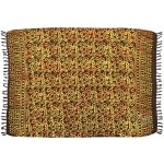 Sarong Orchidej hnědá se sponou – Zboží Dáma