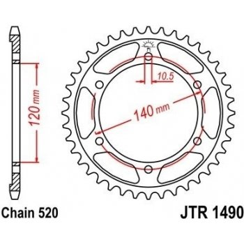 JT Sprockets JTR 1490-43
