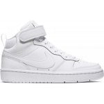 Nike Court Borough Mid 2 dětské kotníkové tenisky bílá – Zboží Dáma