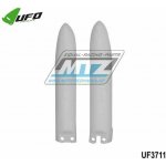 Kryty předních vidlic Kawasaki KX80 + KX85 / 98-13 - barva bílá UF3711-01 | Zboží Auto