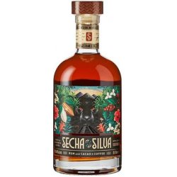 Secha de la Silva Rum with Cacao & Coffee 40,0% 0,7 l (holá láhev)