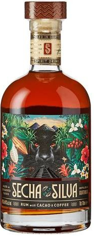 Secha de la Silva Rum with Cacao & Coffee 40,0% 0,7 l (holá láhev)