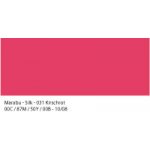 Silk Marabu č. 031 Cherry red barva na hedvábí 50ml – Zboží Dáma