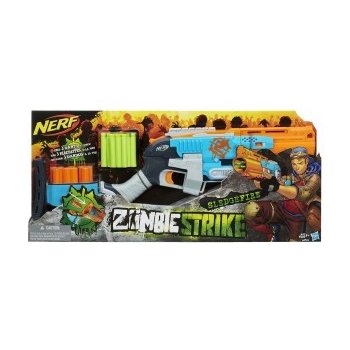 Nerf ZOMBIE Pistole střílí 3 šipky najednou Sledgefire