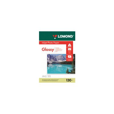 Lomond pro inkoust.tisk, lesklý, 130 g/m2, A4/50 – Zboží Mobilmania