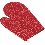 Bellatex kuchyňská chňapka s magnetem CH/323 červený kvítek 28x18 cm – Hledejceny.cz